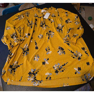 Women's Melloday Size 2X Blouse NWT